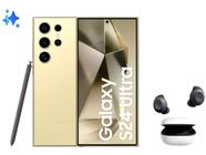 Smartphone Samsung Galaxy S24 Ultra 6,8” Galaxy AI - 512GB Titânio Creme + Galaxy Buds FE Grafite