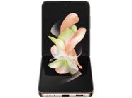 Smartphone Samsung Galaxy Z Flip4 128GB Rosé 5G Octa-Core 8GB RAM Câm. Dupla + Selfie 10MP