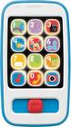 Smartphone Toy Fisher-Price azul com mais de 30 músicas de 6 a 36 meses