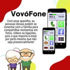 Smartphone vovófone 64gb botão sos zap envio imediato - POSITIVO