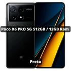 Smartphone X6 Pro 5G 512GB 12GB RAM Dual SIM Tela 6.67" - Preto