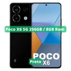 Smartphone Xiaomi POCO X6 5G 256GB (8GB RAM) Black Preto