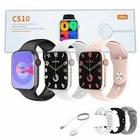 Smartwatch CS10 47mm Serie 10 NFC Jogos Pulseira Extra Lançamento - C10