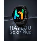 SmartWatch Haylor Solar Plus Preto, Tela Amoled, a Prova D'Água, Bateria de longa Duração