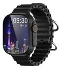 Smartwatch Hw9 Max Serie 9 Watch Ultra C/2 Pulseiras Tela 49mm Amoled Gps Bússola Nfc Lançamento