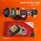 Smartwatch Hw9 Ultra Mini 41mm Serie 9 Com Pulseira Extra NFC Lançamento - Laranja - werfit