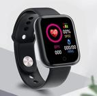 Smartwatch Pulseira Inteligente Monitor Cardíaco cor: PretoTamanho:ÚnicoGênero:Masc/Fem