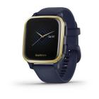 Smartwatch Relógio Garmin Venu Sq Music Azul Marinho com Monitor Cardíaco de Pulso e GPS