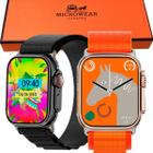 Smartwatch Relógio Inteligente Preto Feminino e Masculino Original Nota Fiscal Lançamento Duas Pulseiras