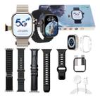 Smartwatch Ultra 3 AI Chip 5G 16GB Ideal Para Fitness Esportes e Vida Saudável Resistente à Água