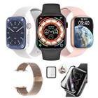 Smartwatch W59 Pro Android iOS Bluetooth Nfc 47mm Nfc Bluetooth Kit Pulseira Extra E Pelicula Nf