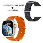 Smartwatch W68+ Ultra Watch 8 Relógio Inteligente + Pulseira Ocean 44mm Compatível Com Apple Watch