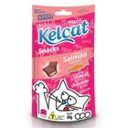 Snack Kelcat Para Gatos Adultos e Filhotes Sabor Salmão 40g