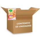 Snacks de soja good soy sabor peito de peru contendo 3 pacotes de 25g cada