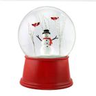 Snow Globe The San Francisco Music Box Company Snowman com carro