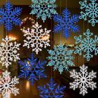 Snowflake Decorations BlissfulTie 15,8" de largura, 24 unidades