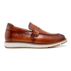 Social Oxford esporte Masculino Couro Loafer forrado em Couro 158