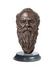 Sócrates Escultura Busto Filósofo Grego decoração, busto, presente, filosofia