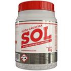 Soda Cáustica SOL Desincrustante Alcalino 1 KG. Concentração 96-99%