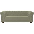 Sofa 2 Lugares 190 cm Ponteio Veludo SL 940 Moll - Molufan