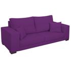 Sofá 2 Lugares Madri Suede Roxo - Amarena Móveis