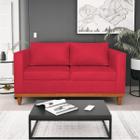 Sofá 3 Lugares Europa 180 cm Estilo Conforto e Elegância Suede - Amarena Móveis