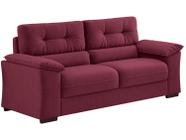 Sofá 3 Lugares Suede Decore Cascaya Linoforte