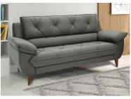 Sofá 3 Lugares Suede Malbec Linoforte