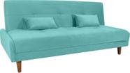 Sofá Cama 3 lugares 190cm Blanca Verde menta Matrix