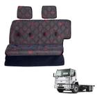 Sofá Cama Caminhão Ford Cargo 1990 1991 1992 1993 1994 Verme - Pampa