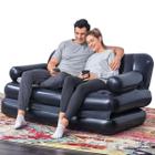 Sofa Cama Casal Inflavel Grande 5 em 1 Multifuncional Poltrona Sala de Estar Confortavel Casa Decoraçao - Ab.MIDIA