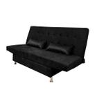 Sofa Cama Dobravel Gabriella 3 Lugares 1,82m Com 2 Almofadas