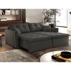 Sofa Cama e Reclinavel São Paulo 2,05m 03 Lugares Txr