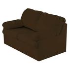 Sofa Cama Fofao - material sintético Marrom 16643