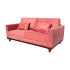 Sofá Chesterfield London 2,30 - Suede Rosa / Decoracao , Sala estar, tv, recepção, consultorio - Novo Encanto