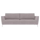 Sofá Decorativo Sala de Estar 210cm Olívia Suede Rosê G52 - Gran Belo