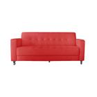 Sofa Elegance Suede Vermelho - AM Interiores