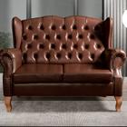 Sofá Imperador Namoradeira Chesterfield Retrô Colonial - BELLA DECOR