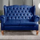 Sofá Imperador Namoradeira Chesterfield Retrô Colonial - BELLA DECOR