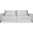 Sofa Living 2 Lugares Nori 180cm Veludo Deluxe 2223 Ezz - Milani Store