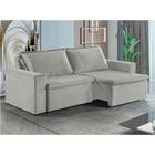 Sofa Malibu 2 Lugares 180 cm Pes de Madeira Talento Móveis