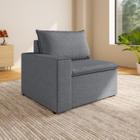 Sofá Modular Com Braço Esquedo 105cm Zen CabeCasa MadeiraMadeira