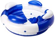 Sofá Pool Float Swimline Island Lounger com pufe