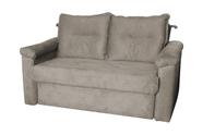 sofa retratil cama reclinavel amora veludo ma marrom claro