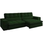 Sofa Retratil E Reclinavel 3 Lugares 218 cm Eldorado SL 947 Veludo Moll - Molufan