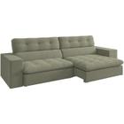 Sofa Retratil E Reclinavel 3 Lugares 246 cm Eldorado SL 940 Veludo Moll - Molufan