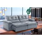 Sofá Retrátil e Reclinável Atenas 2,10m 03 Lugares Mola Ensacada TXR