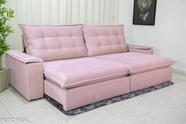 Sofa retratil e reclinavel atenas ( 250cm ) - rose