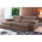 Sofá Retrátil e Reclinável Atlanta 2,90m 05 Lugares Mola Ensacada TXR