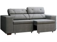 Sofá Retrátil Reclinável 3 Lugares Suede